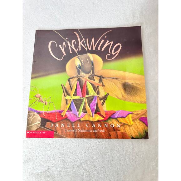 4 Book Set Janell Cannon Stellaluna Pinduli Verdi Crickwing Kids Literature Gift - Picture 11 of 12